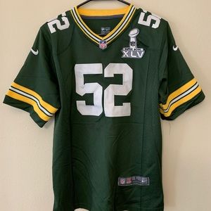 Clay Matthews Nike on Field Jersey with SB XLV patch